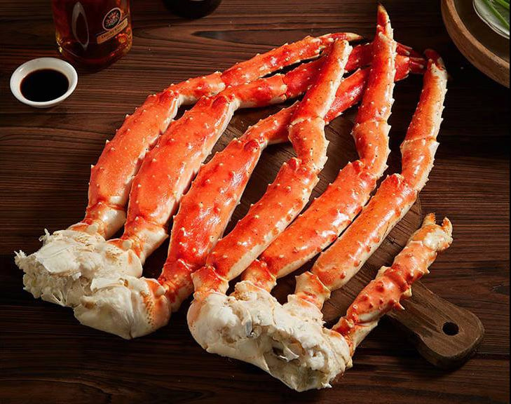 Pristine Russian King Crab Legs